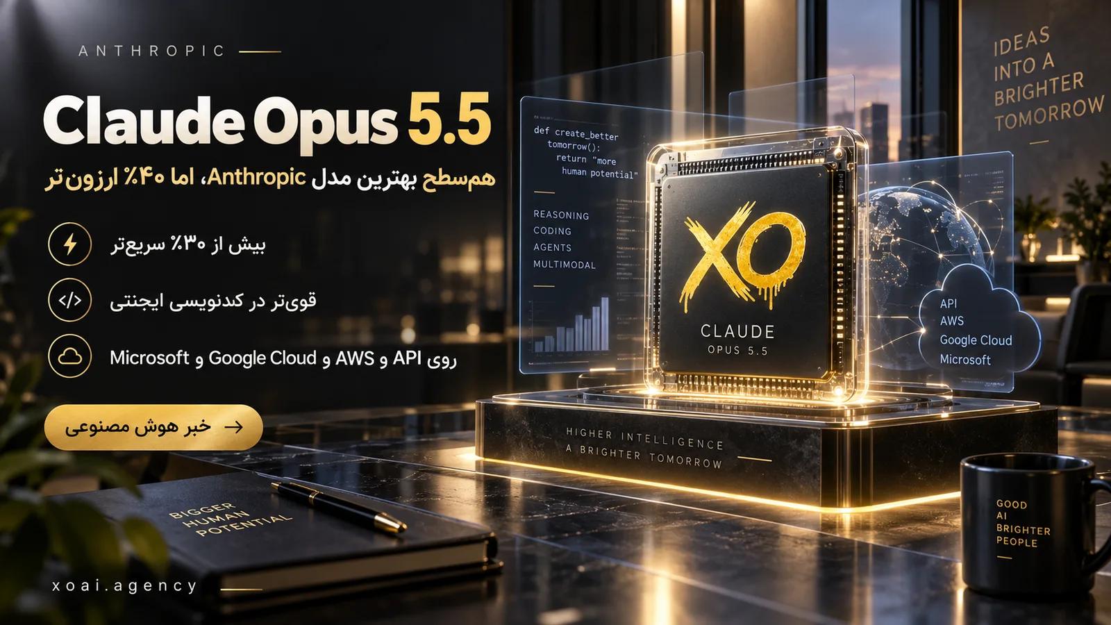 Claude Opus 5.5 مدل جدید آنتروپیک