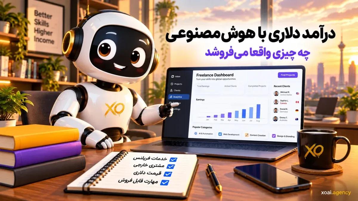 درآمد دلاری با هوش مصنوعی