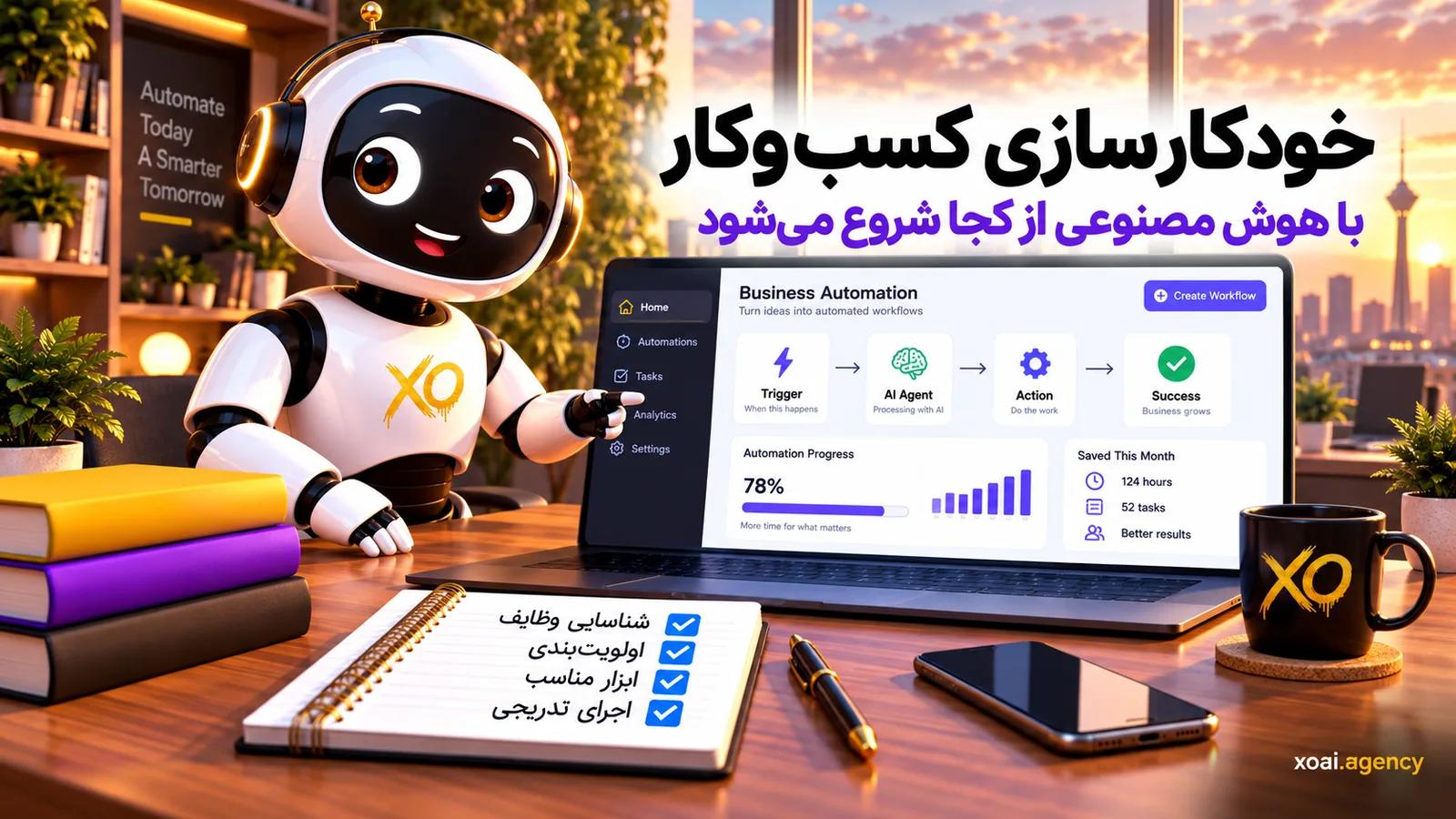 خودکارسازی کسبوکار با هوش مصنوعی