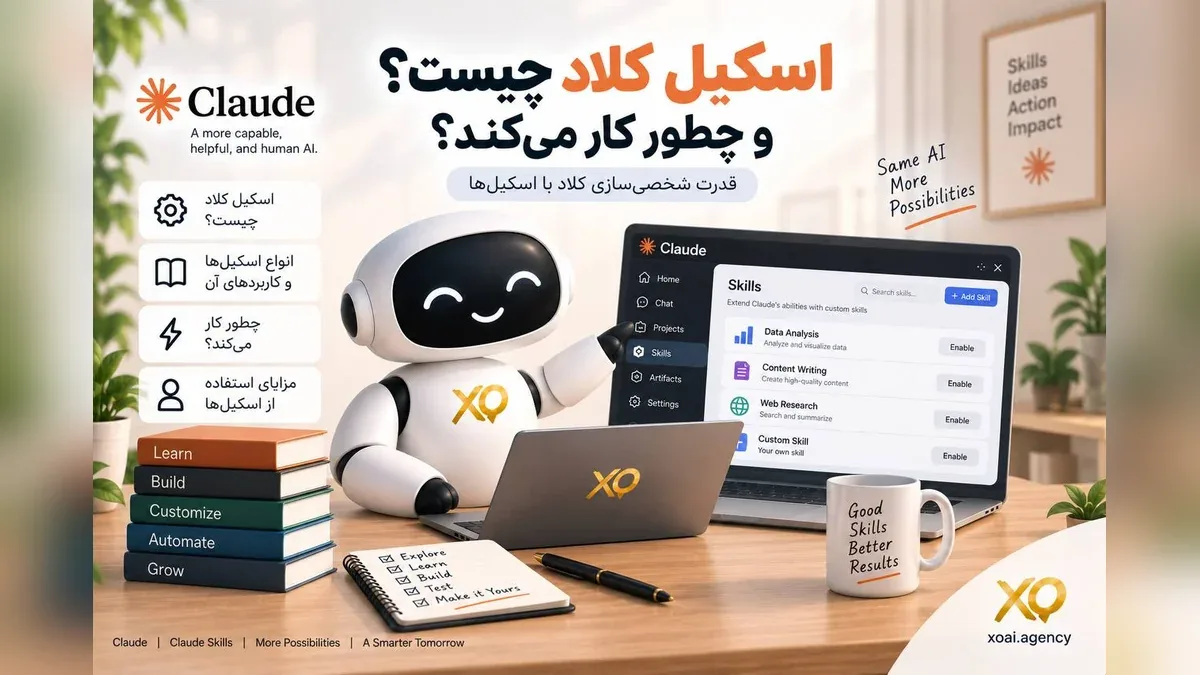 اسکیل کلاد چیست و چطور کار میکند — آکادمی XO