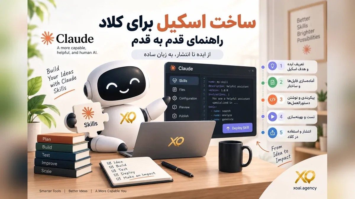 ساخت اسکیل برای کلاد؛ راهنمای قدمبهقدم — آکادمی XO