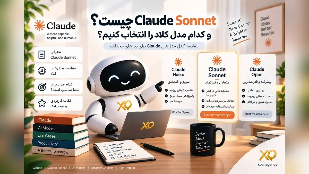 کلاد Sonnet چیست و کدام مدل را انتخاب کنیم — آکادمی XO