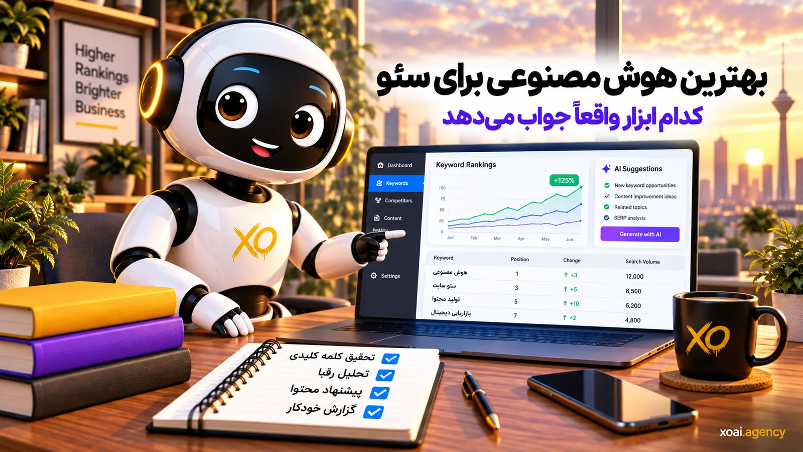 بهترین هوش مصنوعی برای سئو سایت
